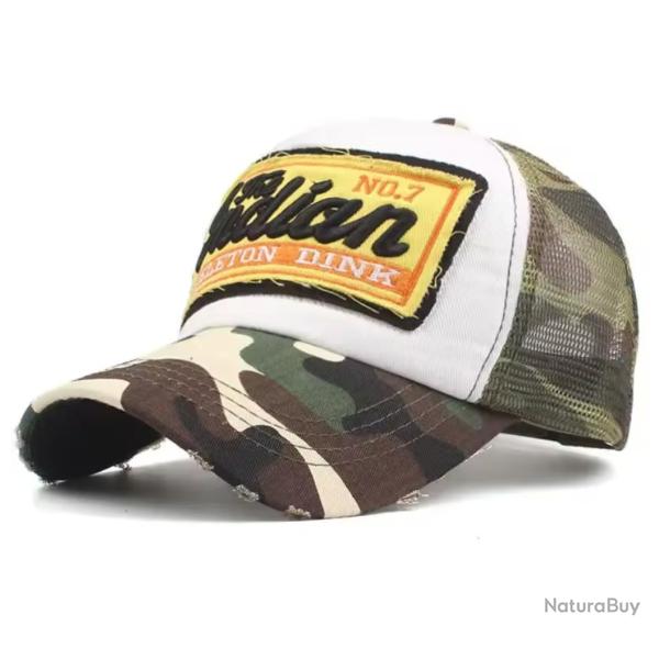 Casquette US THE INDIAN Camo