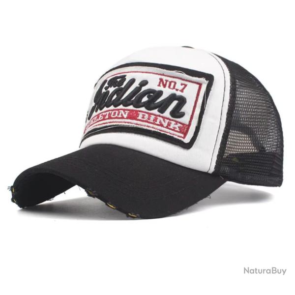 Casquette US THE INDIAN Noir