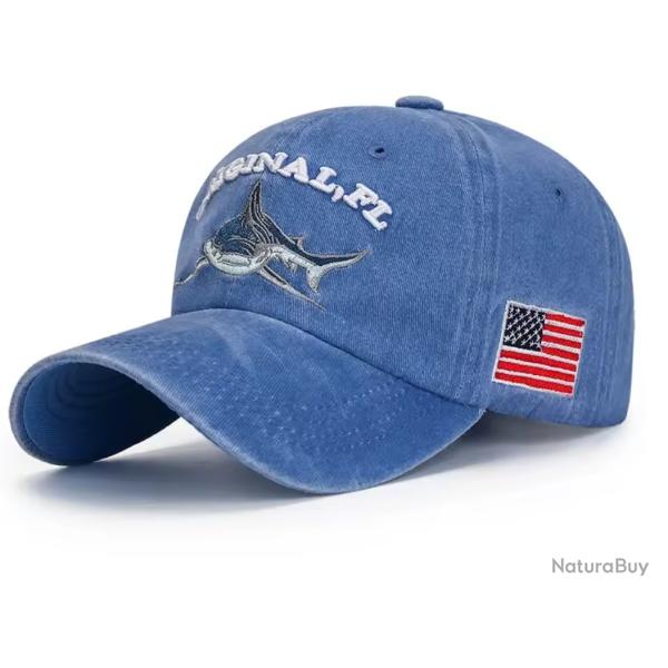 Casquette US SHARK Blue