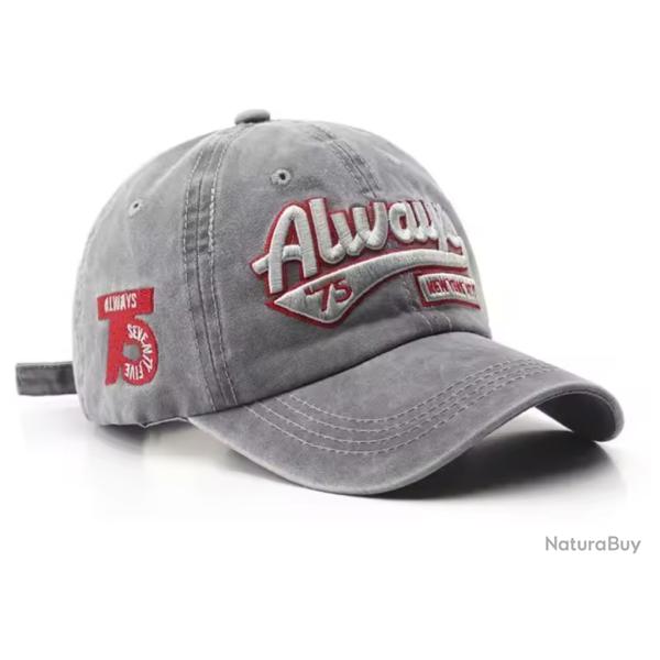 Casquette US ALWAYS Grise