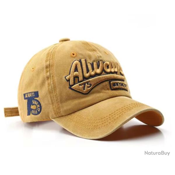 Casquette US ALWAYS Jaune