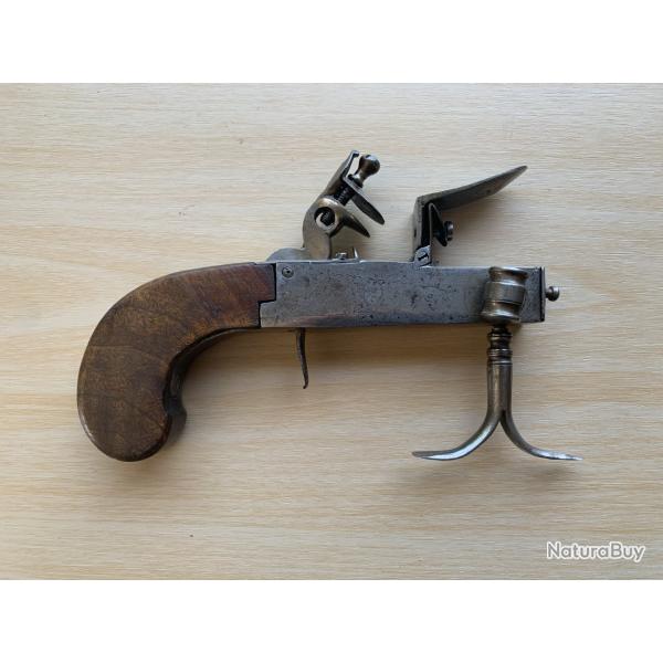 Pistolet briquet � silex