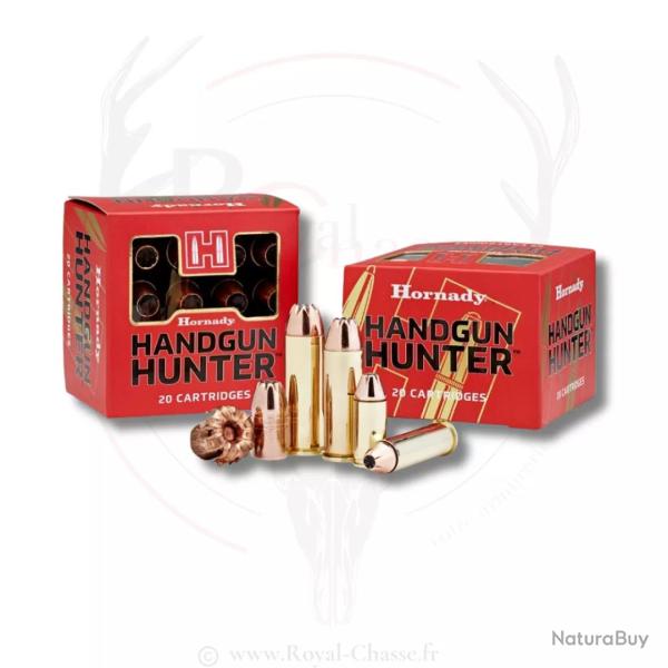 20 balles MONOFLEX Cal.460 S&W 200grs HORNADY