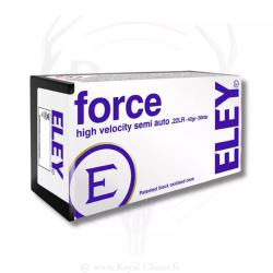 50 balles ELEY FORCE Cal. 22LR