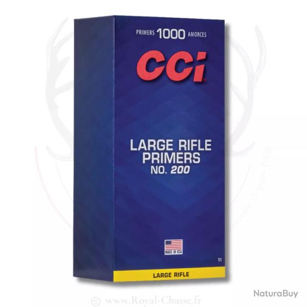 100 amorces Large Rifle 200 CCI