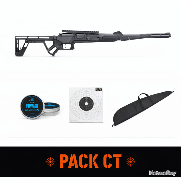 Carabine � air Black Bunker BM8 - Cal.4.5 mm - 19.9 J - PACKCT