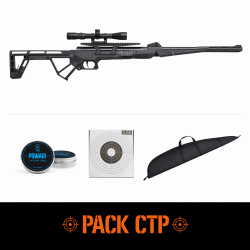 Carabine &agrave; air Black Bunker BM8 - Cal.4.5 mm - 19.9 J - PACKCTP