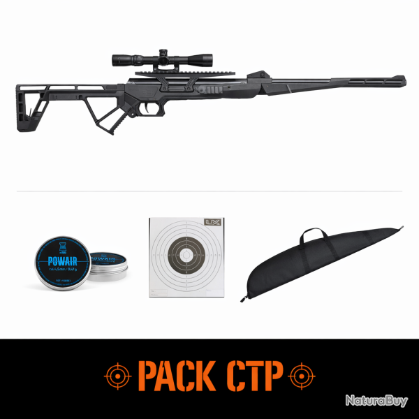 Carabine � air Black Bunker BM8 - Cal.4.5 mm - 19.9 J - PACKCTP