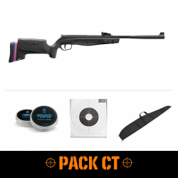 Carabine &agrave; air Stoeger RX3 Tac synth&eacute;tique hausse + guidon Cal.4.5 - PACKCT