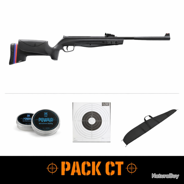 Carabine � air Stoeger RX3 Tac synth�tique hausse + guidon Cal.4.5 - PACKCT
