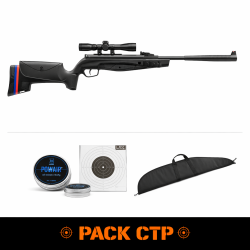 Carabine &agrave; air Stoeger RX3 Tac synth&eacute;tique hausse + guidon Cal.4.5 - PACKCTP