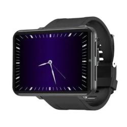 Montre Connect&eacute;e 4G Android GPS WiFi Double Cam&eacute;ra 2080mAh Appels Smartwatch Mixte 3GB 32GB Noir