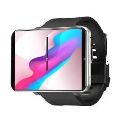 Montre Connect&eacute;e 4G Android GPS WiFi Double Cam&eacute;ra 2080mAh Appels Smartwatch Mixte 3GB 32GB Silver