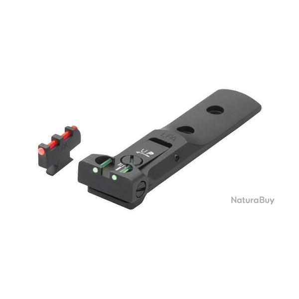 Hausse Fibre Optique LPA pour Revolver Smith Wesson 6xx avec guidon inter