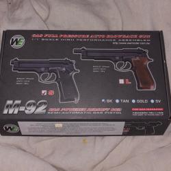 R&Eacute;PLIQUE AIRSOFT - M92 - WE