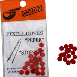 RONDELLE SILICONE STOP APPAT X20 - PEPER