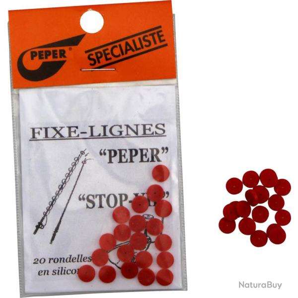 RONDELLE SILICONE STOP APPAT X20 - PEPER
