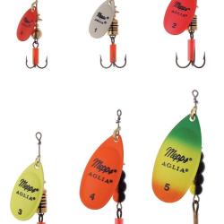 CUILLER AGLIA FLUO CHARTREUSE - 3 - MEPPS