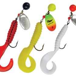 CUILLER AGLIA SPINFLEX 14G - NOIR ARG - MEPPS