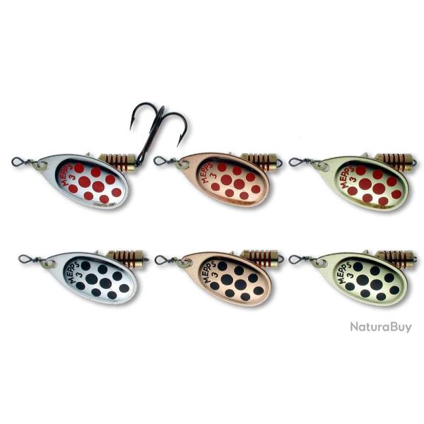 CUILLER AGLIA OR POINT ROUGE - 1 - MEPPS