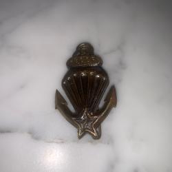 Bel insigne 3e BCCP fabrication locale , trouv&eacute; en vide grenier &agrave; Verdun