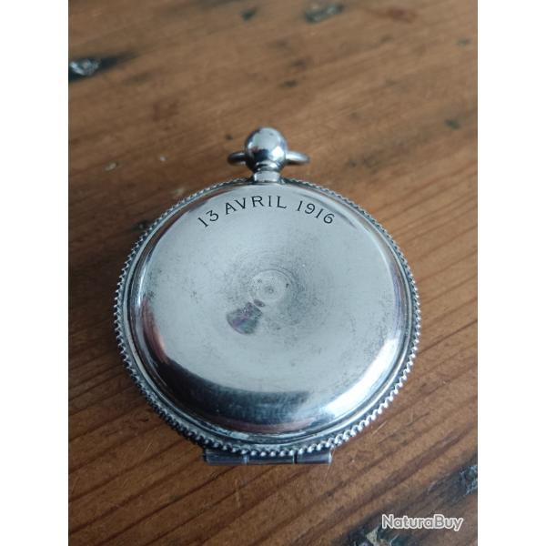 Custode premi�re guerre mondiale 1916 argent massif