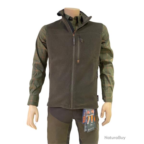 Gilet sans manche polaire BERETTA B-active EVO vert