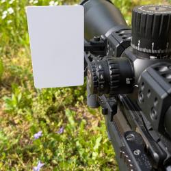 Porte-carte DOPE velcro � fixation anneau de lunette 34 mm