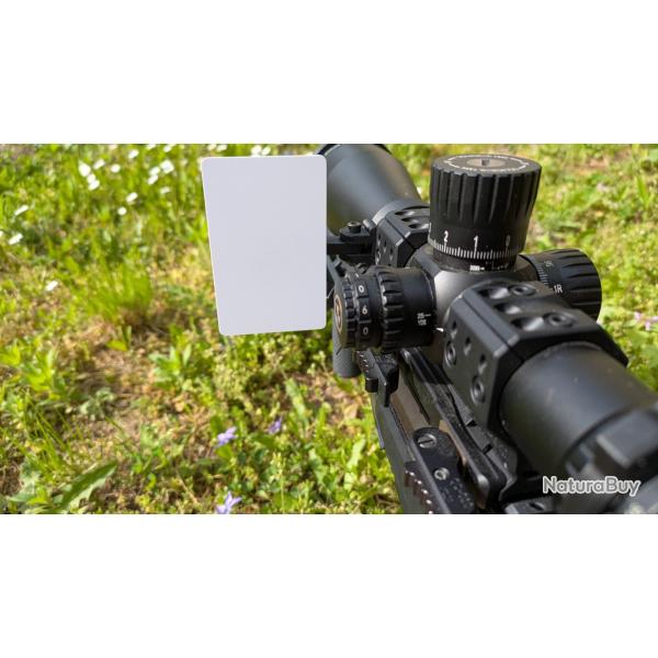 Porte-carte DOPE velcro � fixation anneau de lunette 34 mm