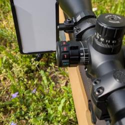 Porte-carte DOPE � fixation anneau de lunette 30 mm