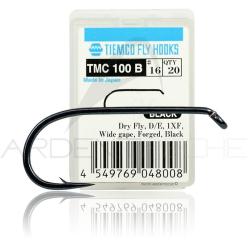 Hame&ccedil;on mouche TIEMCO 100 Black H10