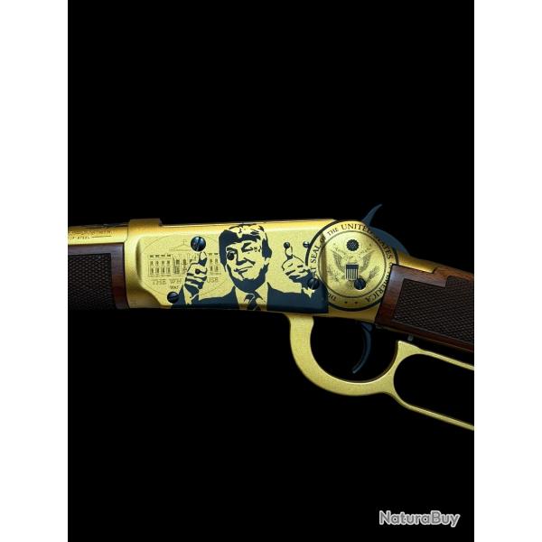 Magnifique Winchester 94 Big Bore 375 Winchester �dition limit�e Donald Trump