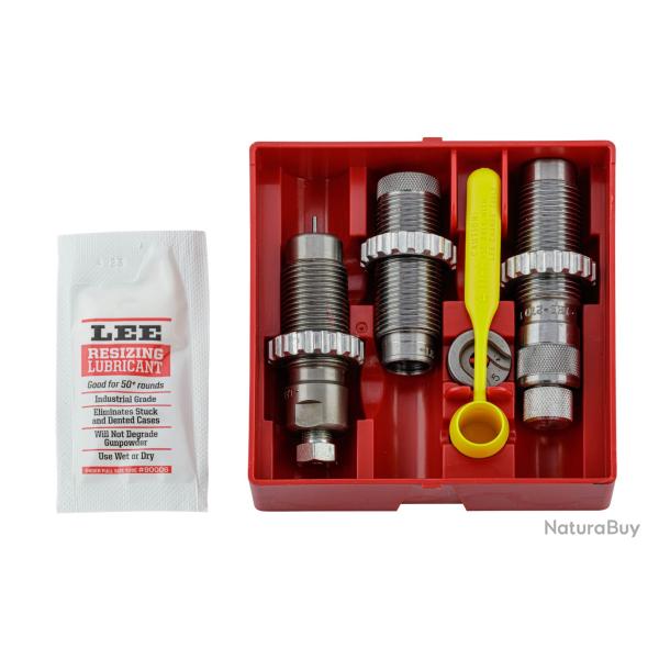 JEUX DE 3 OUTILS ACIER RECHARGEMENT ARMES D'EPAULE - LEE PRECISION - 2-DIE SET 5.7X28 FN #90603