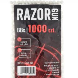 Billes blanches - Razor Gun - 6 mm (x1000)
