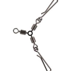 Emerillon Agrafe Rolling Sunset Three Way W/ Snap St-S-1019 Par 4 8 10kg BLACK - NICKEL