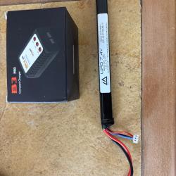 Batterie + chargeur LIPO 7,4 V 1200MAH