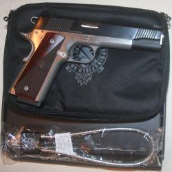 PISTOLET SPRINGFIELD 1911 RONIN BLUED SS 45AC