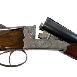 Juxtapos&eacute; CHAPUIS Progress cal 20/76, chokes 1/4 3/4, 70 cm, mise &agrave; prix 1� sans r&eacute;serve, occasion.