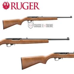Carabine RUGER 10/22 Carbine STD Crosse Bois 47Cm Cal 22 Lr