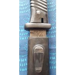 Ba&iuml;onnette mauser 98k allemand ww2