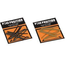 POLE POSITION SHRINKTUBE 1,6MM POLE POSITION Silt Brown