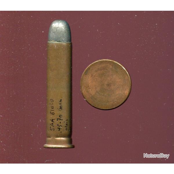 .45-70 Government Rifle USA - RARE amor�age Benet - Production Frankford Arsenal avant 1880