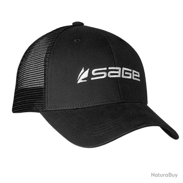 Casquette SAGE Sage Mesh Back Black