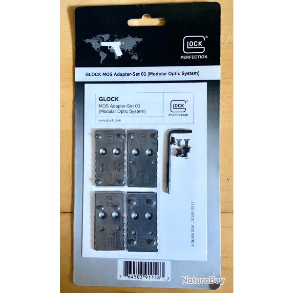 Glock MOS adapter set 01 modular opticien system