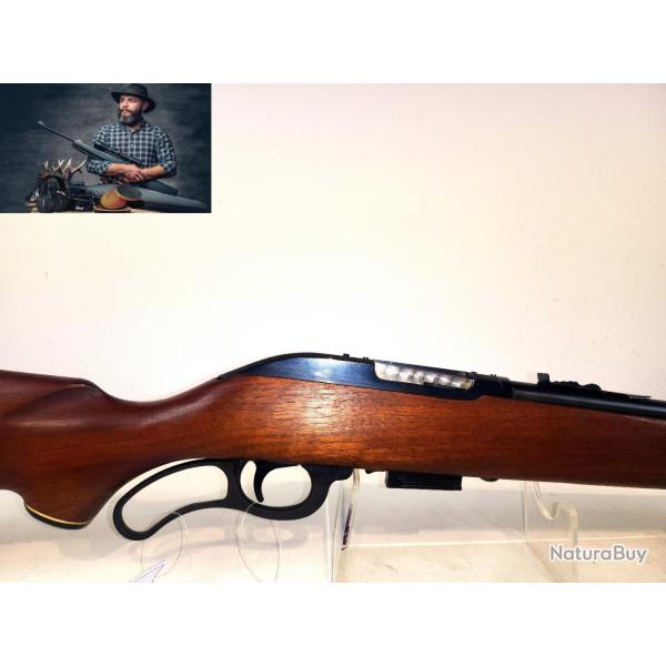 (3024) Carabine De Chasse Levier Sous Garde Marlin Mod 62 Magnum Cal.256 Win Mag - OCCASION