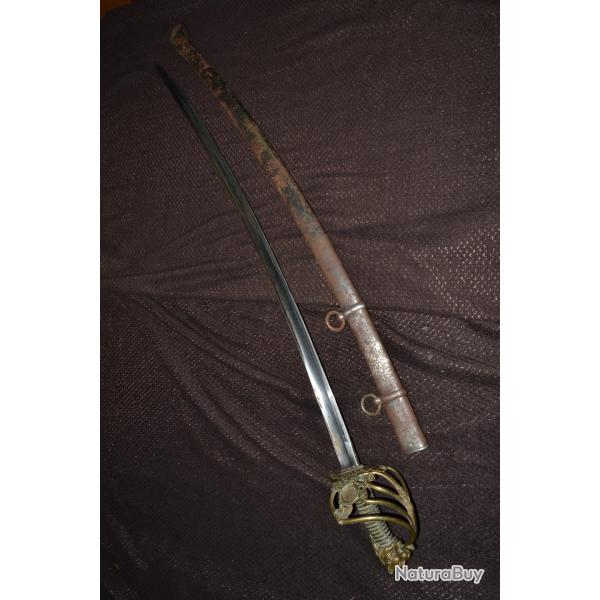 sabre d'officier de chasseur bavarois 19 �me guerre austro-prussienne 1848