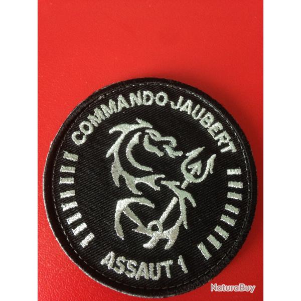 Patch �cusson Forces Sp�ciales Commandos Marine JAUBERT Assaut 1