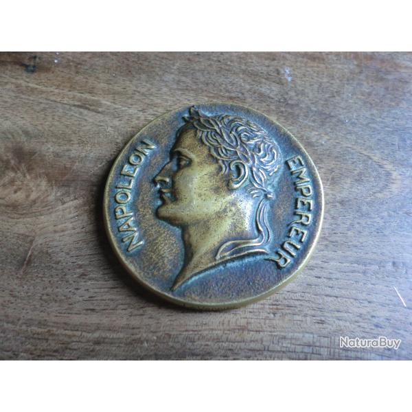 m�daille bronze napol�on empereur / leverrier