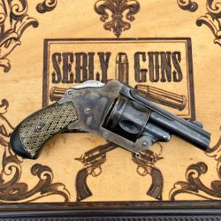 SANS R&Eacute;SERVE !!  Atypique Revolver &agrave; brisure type bulldog calibre .320