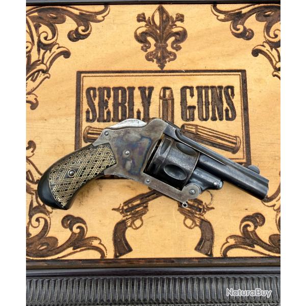 SANS R�SERVE !!  Atypique Revolver � brisure type bulldog calibre .320